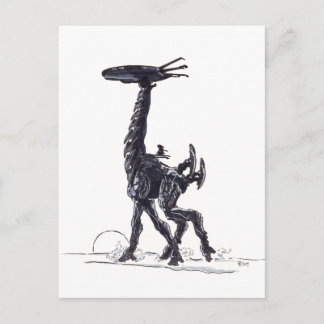 Inktober 2019 Day 28 Vykort