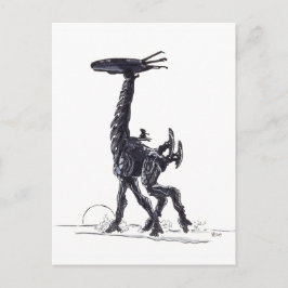 Inktober 2019 Day 28 Vykort