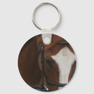 Inkvartera hästen Keychain Nyckelring