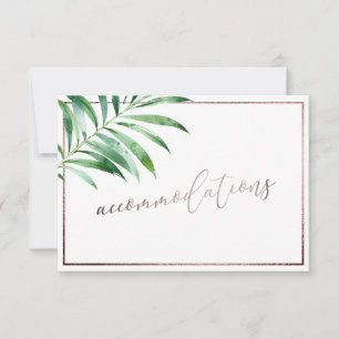 Inkvartering i PixDezines Greenery Handflatan Fron OSA Kort