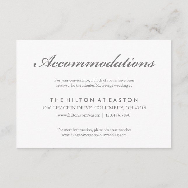 Inkvarteringskort i ro på Rosa Tilläggskort (Framsida)