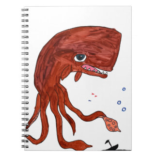 Inkwhaleken anteckningsbok