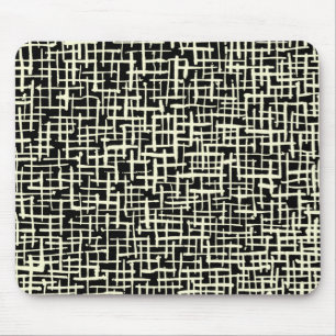 Inky Linjer - Cream on Black Musmatta
