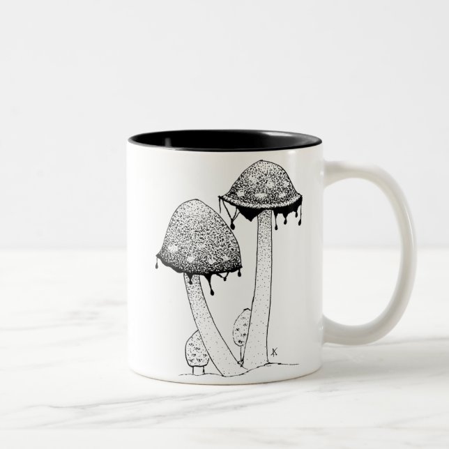 Inkycap Två-Tonad Mugg (Höger)