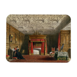 Inlagd kammare, Sizergh, Westmoreland, 1849 (w/c Magnet