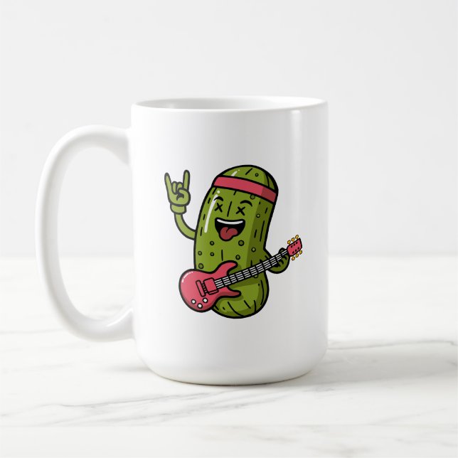 Inlagd Rockstjärna Kaffemugg (Vänster)