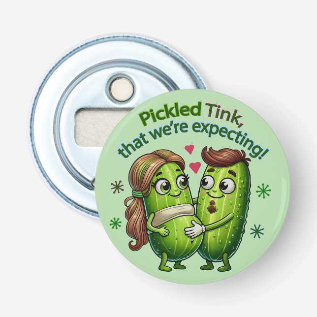 Inlagd Tink att vi väntar Picklepar Flasköppnare (Framsidan)