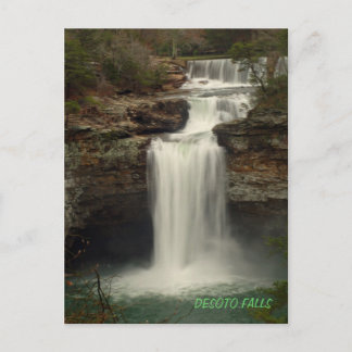 Inläggskort för Desoto Falls Vykort