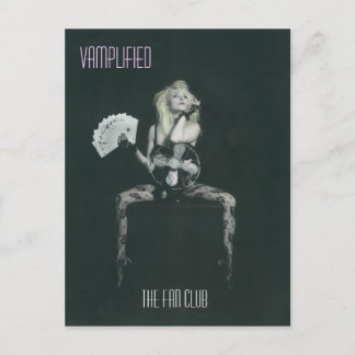 Inläggskortet i Klubben Fläkt.. Vykort