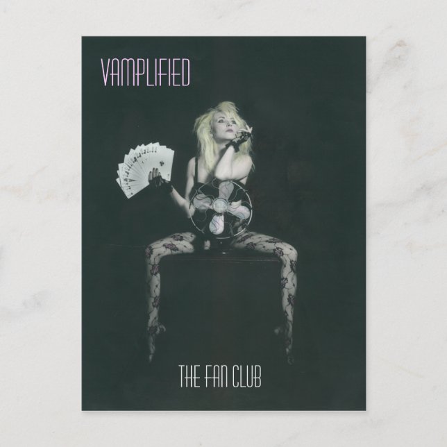 Inläggskortet i Klubben Fläkt.. Vykort (Framsida)