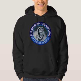 Inlämnande av grappler cauliblommear jiu jitsu. hoodie