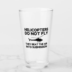 Inlämning av helikopter glaskopp