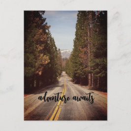 Inlämningskort för äventyr vykort