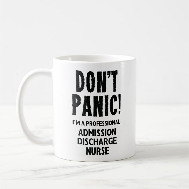Inlämningssjuksköterska Kaffemugg (Vänster)