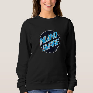 Inland Empire California - Ca Skate Design Navy Wh T Shirt