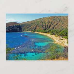Inland, Hanauma Bay 4, Honolulu, Oahu Vykort