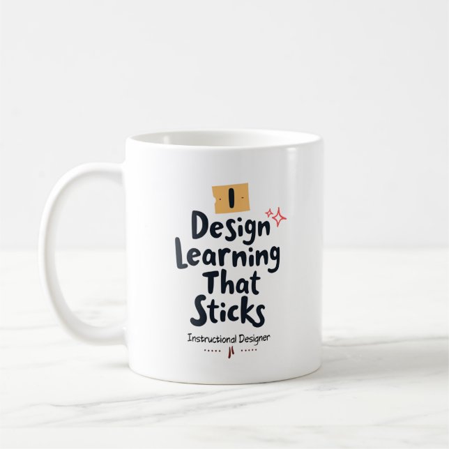 Inlärning Som Sittar – Instruktionsdesigner Kaffemugg (Vänster)