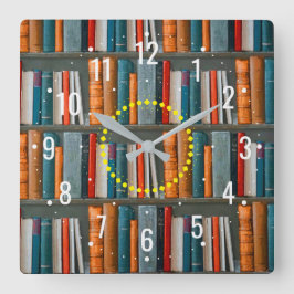 Inlärnings- och lässkolan Bokar - Bibliotek Fyrkantig Klocka