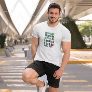 Inläsning av återställning av skulderoperation t shirt