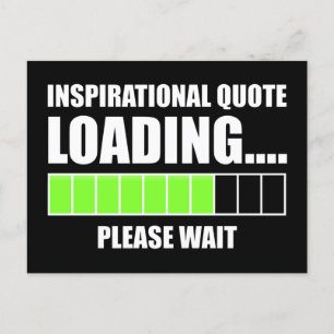 Inläsning av inspirationsoffert...Vänta Vykort
