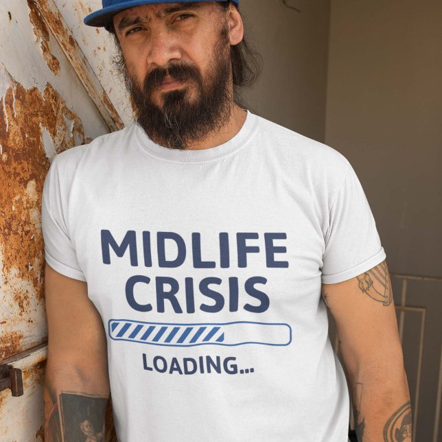 Inläsning av Midlife-kris T Shirt (Skapare uppladdad)