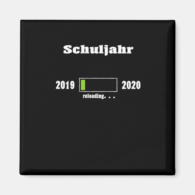 Inläsningsfält för skolår magnet (Framsidan)