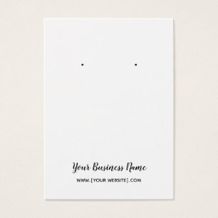 Inläsningskort för Anpassningsbar av elegant-skrip Visitkort