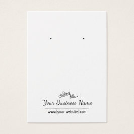 Inläsningskort för Anpassningsbarna Hand plockade  Visitkort