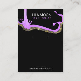 Inläsningskort för heminläsningsföretag visitkort