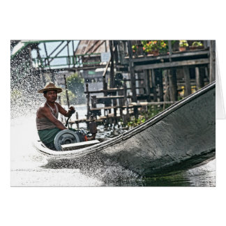 Inle sjö, Myanmar OBS Kort