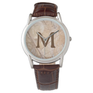 Inledande Anpassningsbar av torkad Silver-dollar Armbandsur