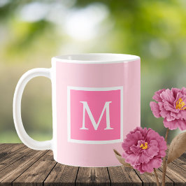 Inledande Brev Rosa & White Kaffemugg