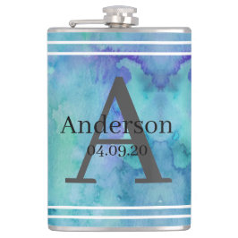 Inledande datum för personlig av kolv - tipsfärg f fickplunta