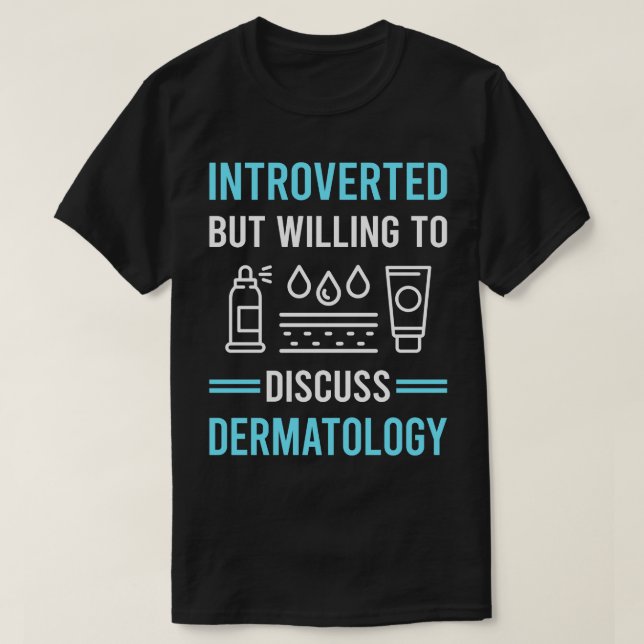 Inledande dermatolog t shirt (Design framsida)