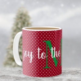 Inledande, Joy to the World, Swiss Dots, 11oz Kaffemugg