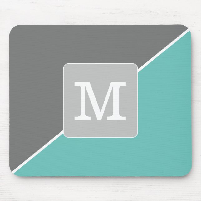 Inledande matchning av Färg för minimalism Blue Gr Musmatta (Framsidan)