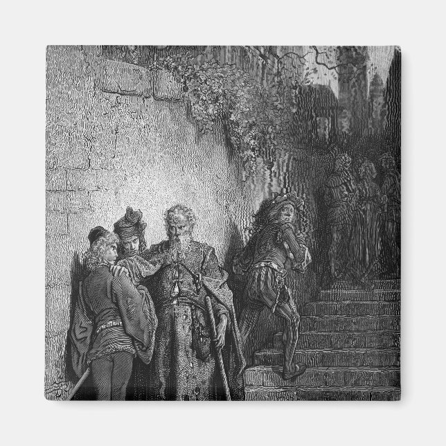 Inledande scen för "The Rime of the Ancient" Magnet (Framsidan)