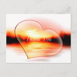 Inledande solnedgång lägg till bildens Tack Vykort