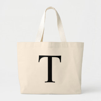 Inledande T Jumbo Tote Bag Jumbo Tygkasse