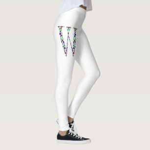 Inledande utformning av Gemstone Brev W Leggings