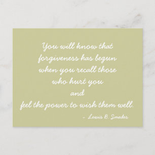 Inledande vykortsoffert vykort