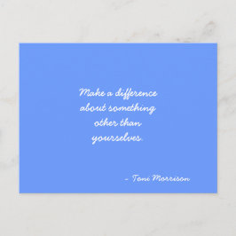 Inledande vykortsoffert vykort