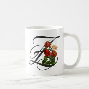 Inledande Z, Zinnia-kaffe Mugg