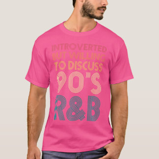 Inledd men villig att diskutera 90S RB Retro VI T Shirt