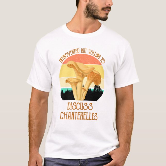 Inledd men villig att diskutera förbundskansler t shirt (Framsida)