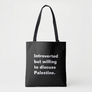 Inledd men villig att diskutera Palestina Tygkasse