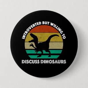Inledda men villiga att diskutera dinosaurier knapp