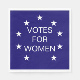 Inledning av 50 röster för kvinnor Pappra Pappersservett