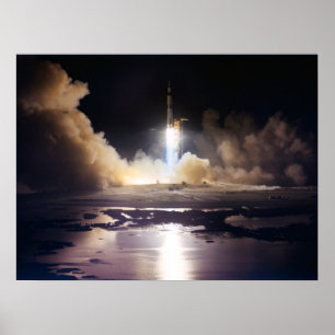 Inledning av Apollo 17 Poster