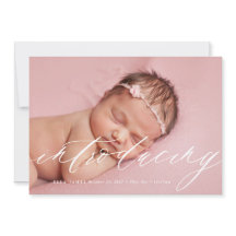 Inledning av Baby födelsemeddelande // Vitbok